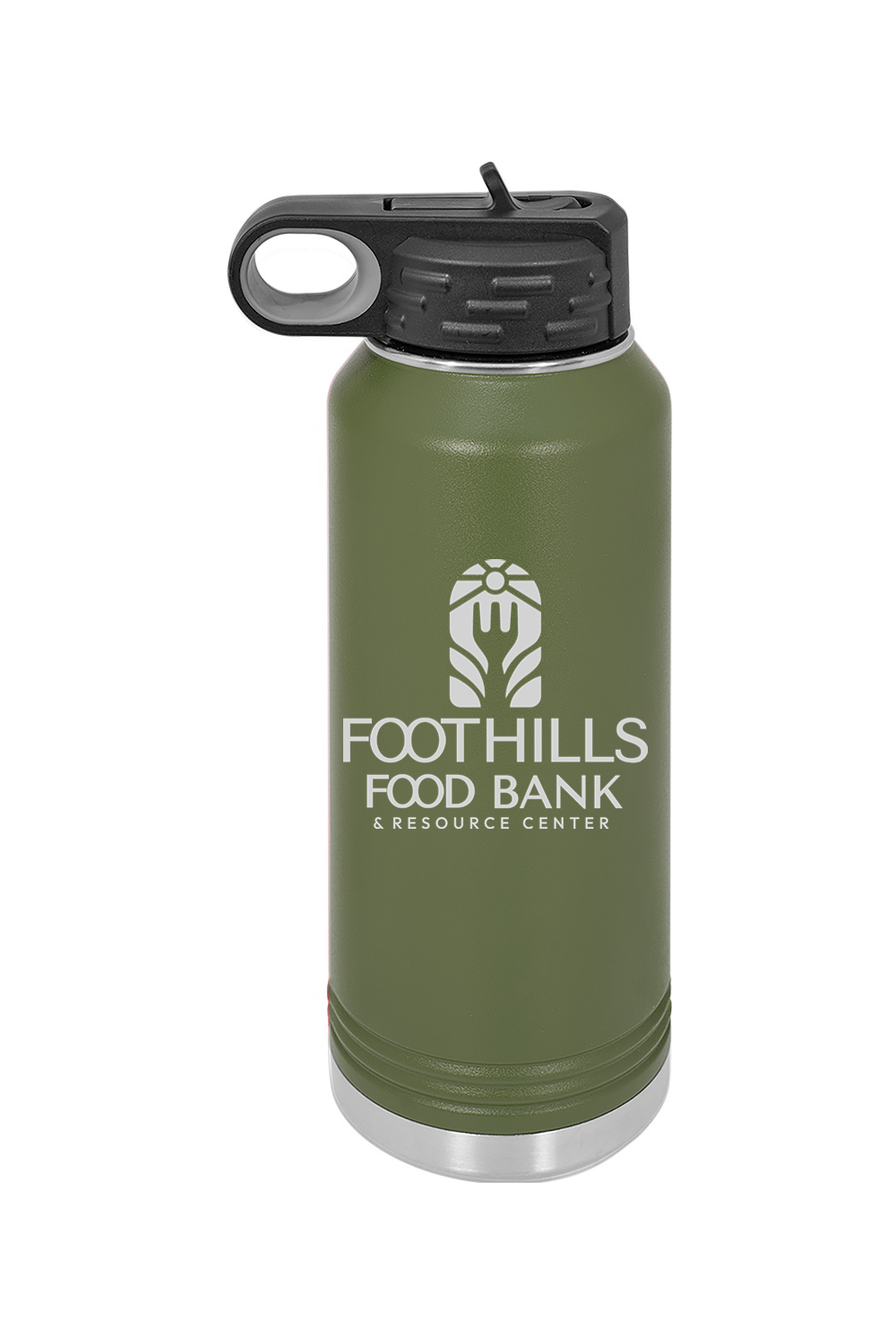 32 oz. Stainless Steel Engraved Water Bottle